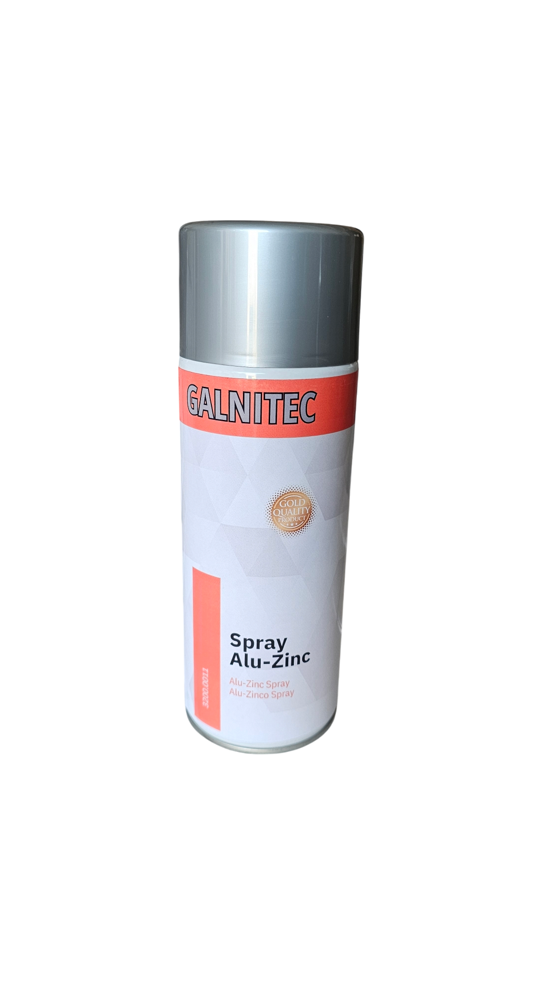 Spray Alu-Zinc GALNITEC para recubrimiento protector de metal con acabado brillante y duradero