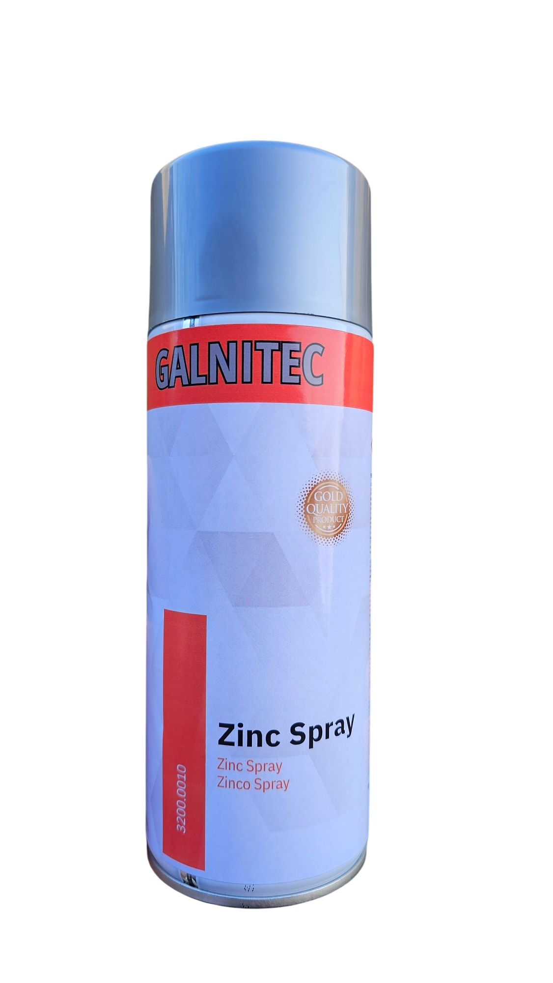 Spray de zinc galvanizante GALNITEC para protección de superficies metálicas contra la oxidación