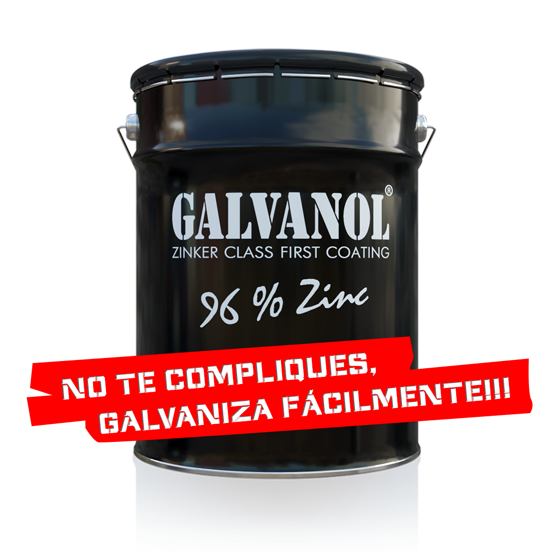 GALVANOL CUBO 40kg (Recubrimiento de Zinc/ Pintura rica en Zinc)