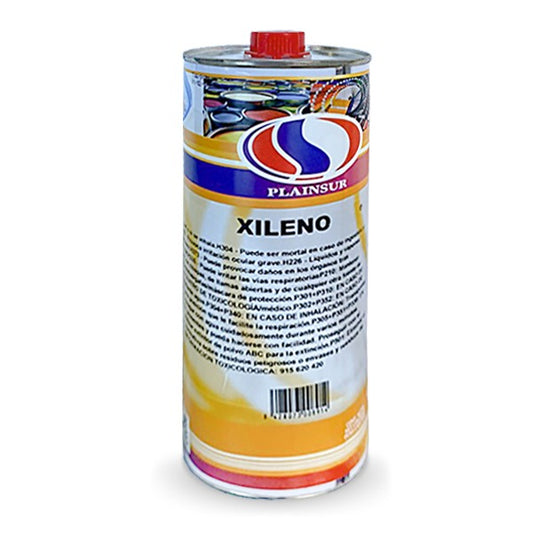 Solvent Xylene 1 Liter metal container.